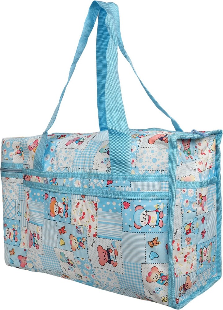 Trendy Dukaan™ Multipurpose Polyester Diaper/Mother Bag with Diaper  Changing Flap (Blue) : : Baby Products