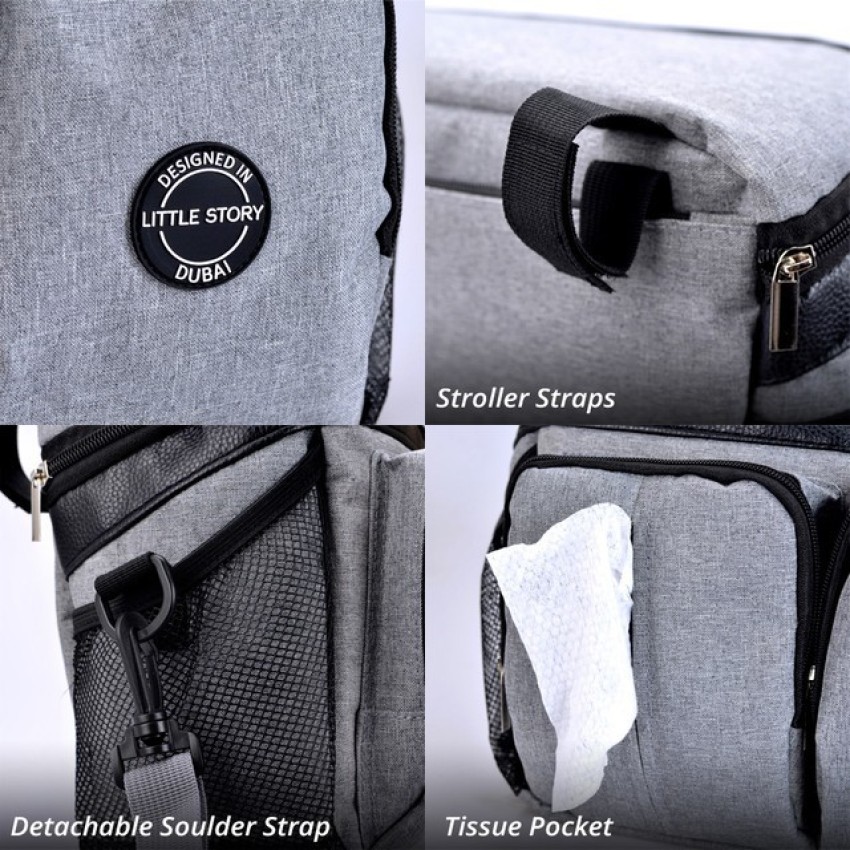 Travel Stroller Organizer Grey