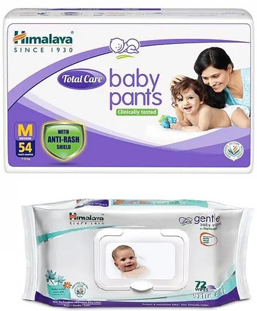 HIMALAYA M size 54 Diaper and Wipes 72N M Buy 54 HIMALAYA Pant