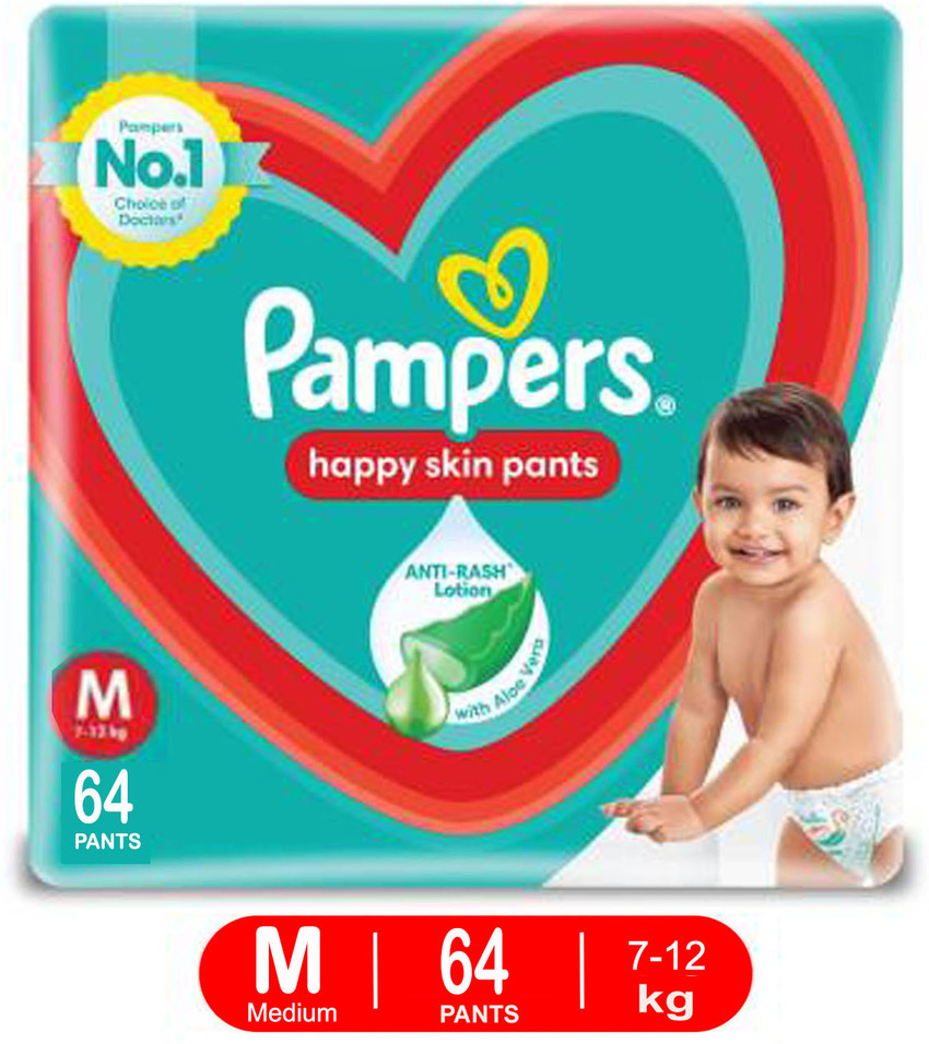 Flipkart pampers pants sales medium