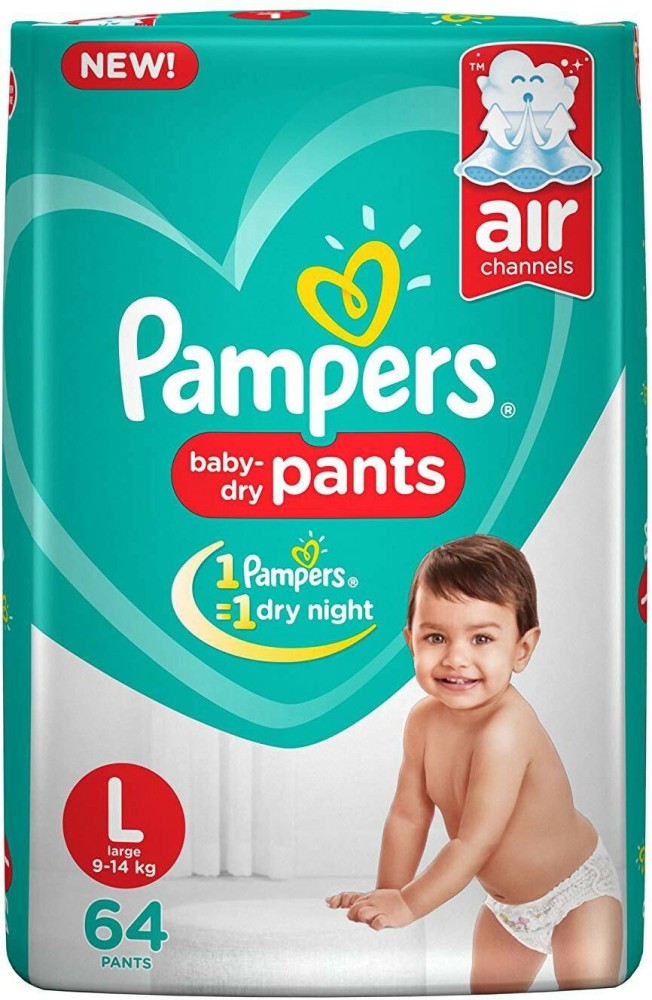 Pampers Large Size Diapers Pants, 2