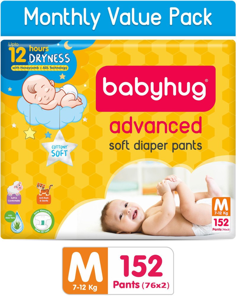 Baby diapers medium size hot sale flipkart