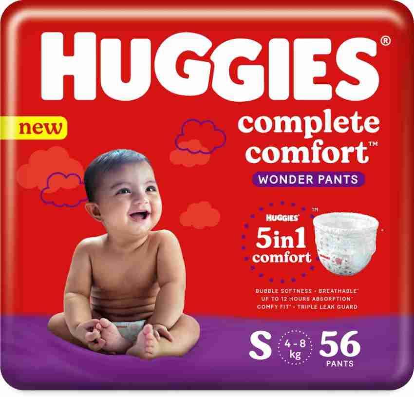 Huggies Dry Comfort Pants Size 4 56 Pack