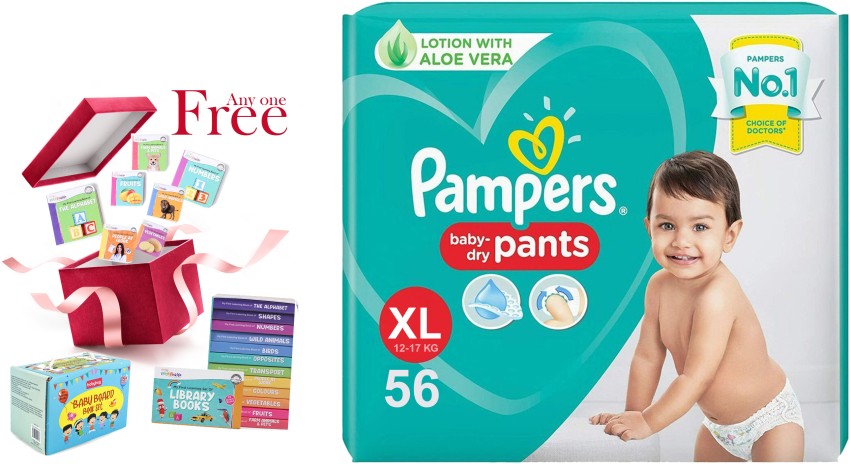 Pampers xl 56 store flipkart