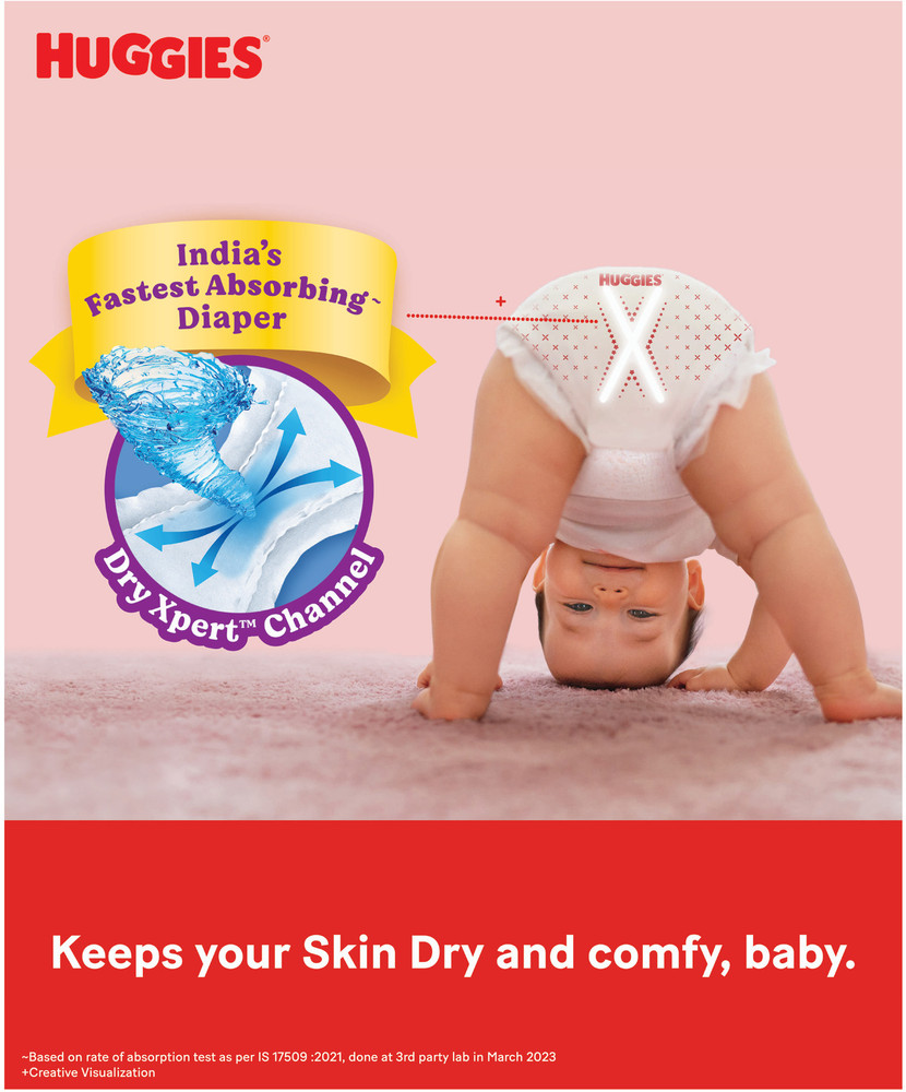 Flipkart huggies wonder pants sales large