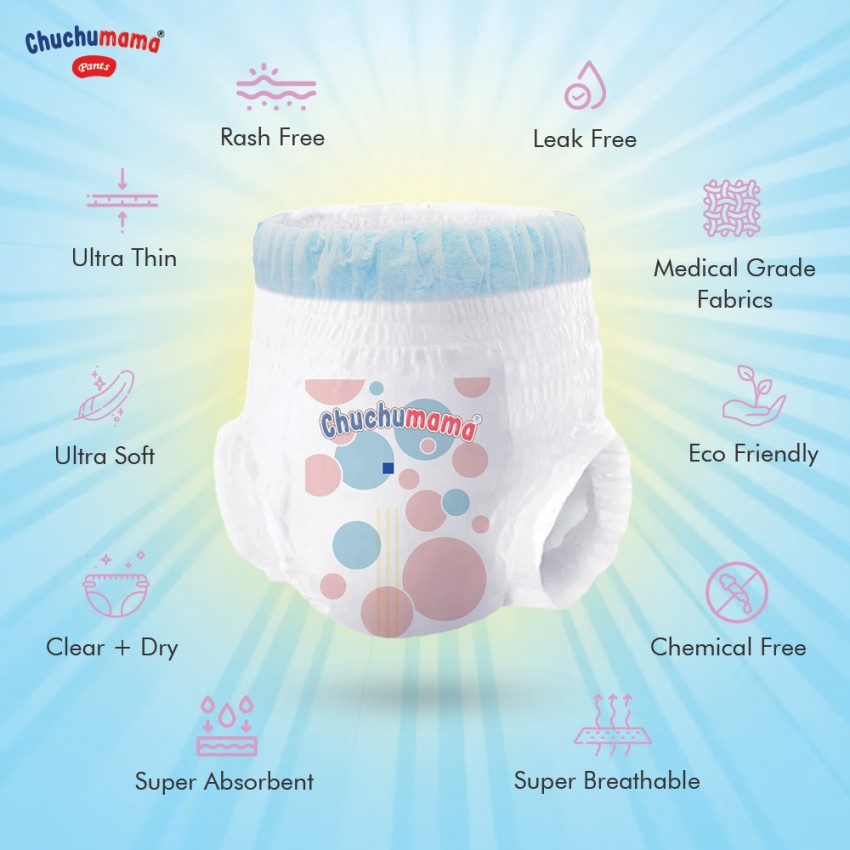 Size-3T-4T-5T 50ct Baby Pant Diapers(35-55lbs,15-25kg) - Discount Diaper  World