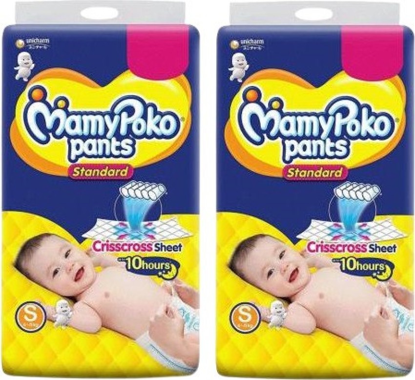 Buy MamyPoko Standard Pant Diaper Medium Size 64 counts pack of 2 Online  at Best Prices in India  JioMart
