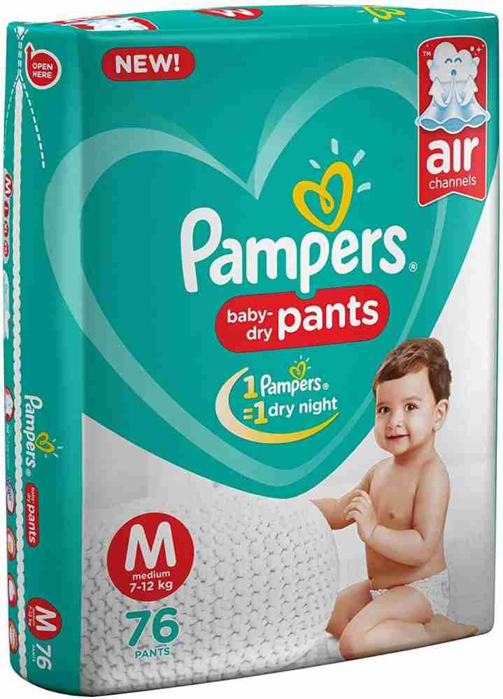 Flipkart pampers pants hot sale medium