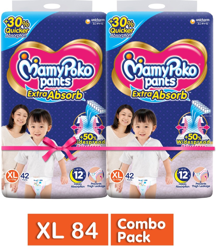 MamyPoko Extra Absorb Pants XL 42 count 1217kg
