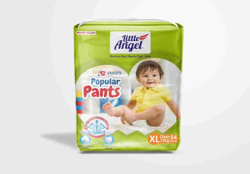 Little Angel Easy Dry Diaper Pants with 12 hrs absorption Large Size, 9-14  Kgs - L