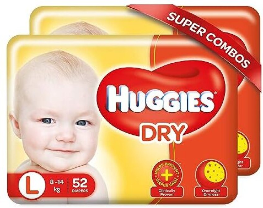 Huggies dry hot sale diapers large flipkart