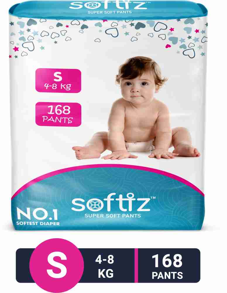 Dabur Baby Super Pants, Diaper Infused with Aloe Vera, Shea Butter &  Vitamin E, Insta-Absorb Technology - S - Buy 84 Dabur Pant Diapers for  babies weighing < 8 Kg