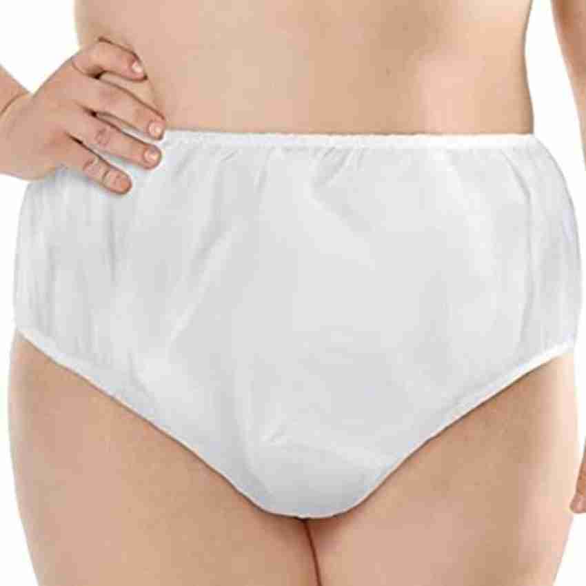 8 Pcs Adult Diaper Cover Incontinence Leakproof Plastic Pants Reusable  Diapers Cover Waterproof Underwear for Women Men(Multicolored, Large)