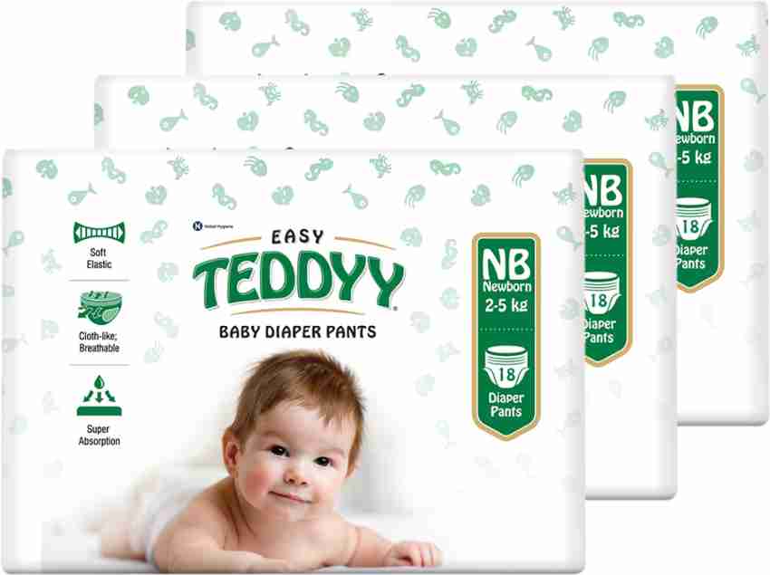 TEDDYY EASY NEW BORN Baby Diaper Pants New Born Buy 54 TEDDYY