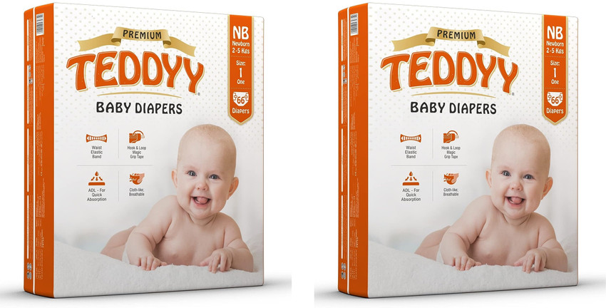 Teddy diapers new born baby 2025