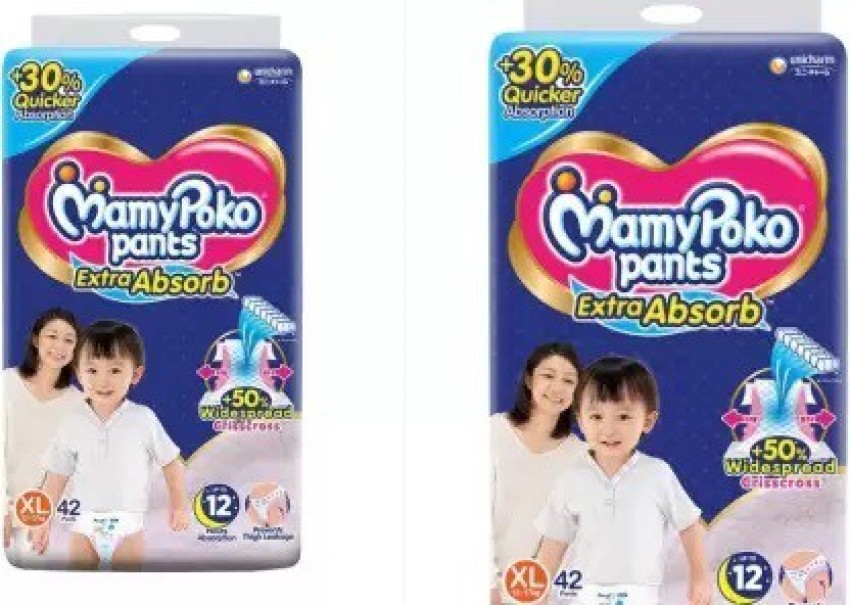Buy Mamypoko Pants Extra Absorb Diaper Medium 7 12 Kg 15 Pcs Online at the  Best Price of Rs 15650  bigbasket