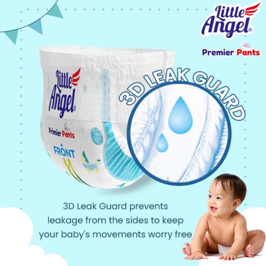 Little Angel Baby Diaper Pants, Small - 84 PCS