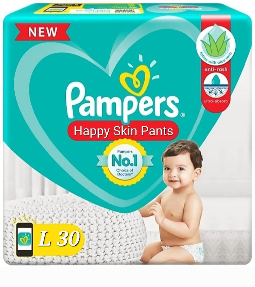 Pampers medium sales size diapers flipkart