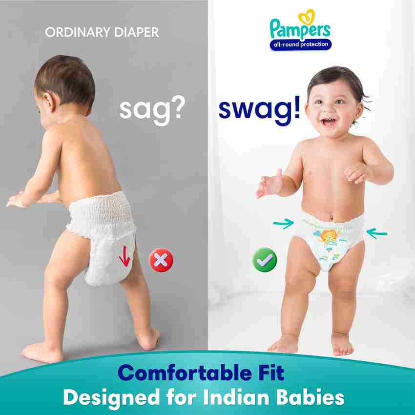 Pampers All Round Protection Diaper Pants Anti Rash Blanket
