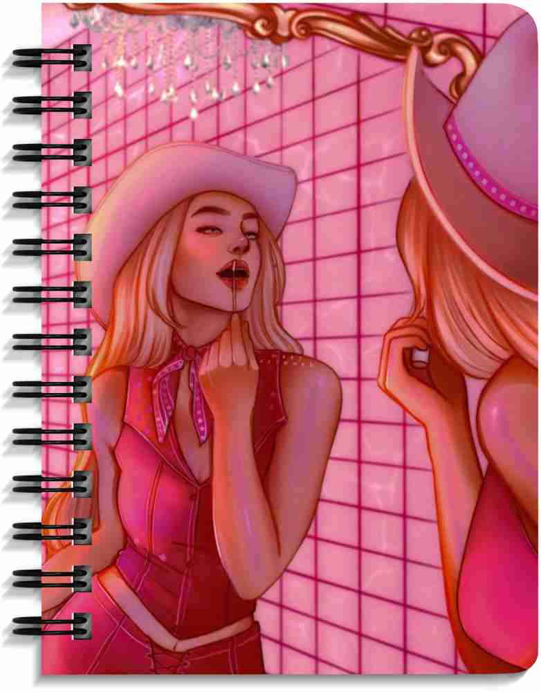 Barbie sales doll notebook