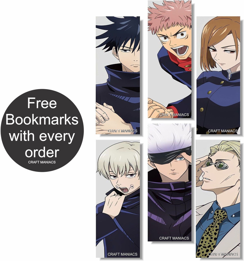 craft maniacs JUJUTSU KAISEN DIARY ,6 FREEBIE BOOKMARKS & ONE WOODEN KEYCHAIN A5 Diary RULED 160 Pages Price in India - Buy craft maniacs JUJUTSU KAISEN DIARY ,6 FREEBIE BOOKMARKS & ONE WOODEN KEYCHAIN A5 Diary craft maniacs JUJUTSU KAISEN DIARY ,6 FREEBIE BOOKMARKS & ONE WOODEN KEYCHAIN A5 Diary RULED 160 Pages Price in India - Buy craft maniacs JUJUTSU KAISEN DIARY ,6 FREEBIE BOOKMARKS & ONE WOODEN KEYCHAIN A5 Diary