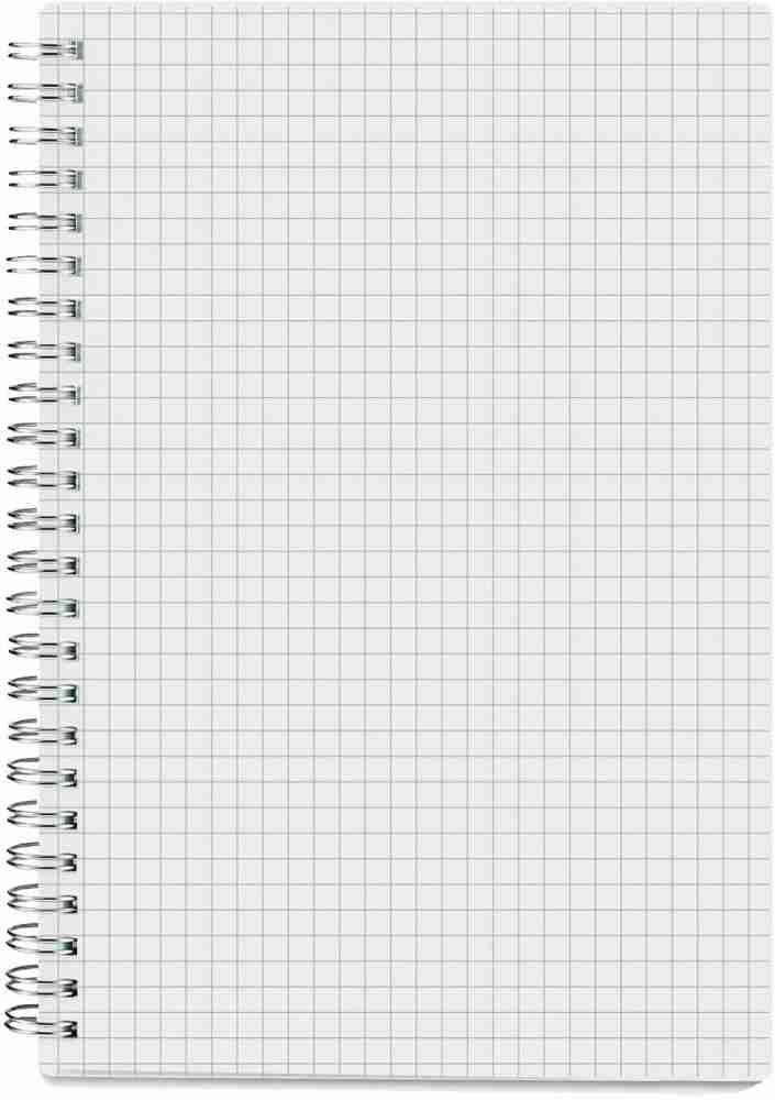 Nokingo Spiral Notebook - A5, 80 Sheets/160 Pages, 100gsm Paper, Grid Journal, 5.8x8.3 in