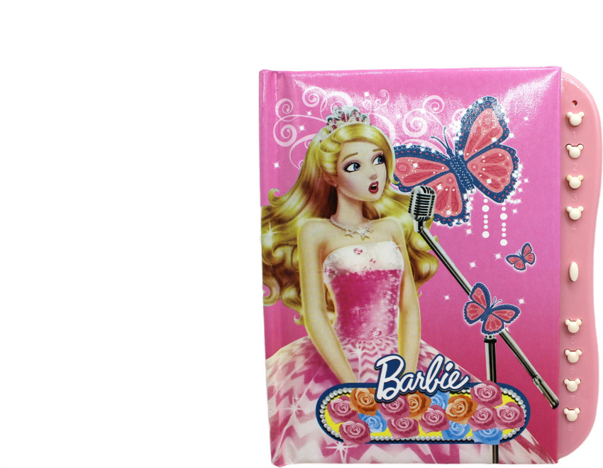neoinsta shopping Barbie lock book Book size Diary Unruled 50