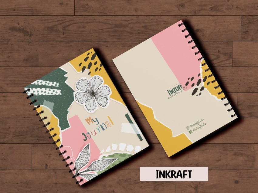 Inkraft Designer Spiral Notebooks Official Rebel & My Journal Diary for  Girls A5 Diary Ruled 150 Pages Price in India - Buy Inkraft Designer Spiral  Notebooks Official Rebel & My Journal Diary