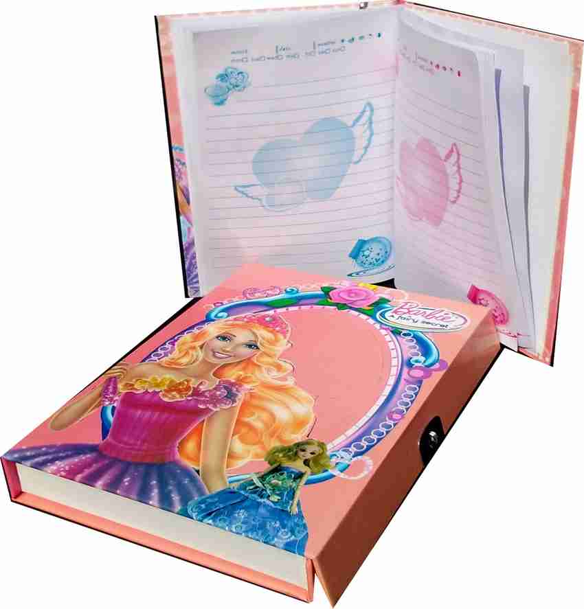 Barbie diary with lock clearance