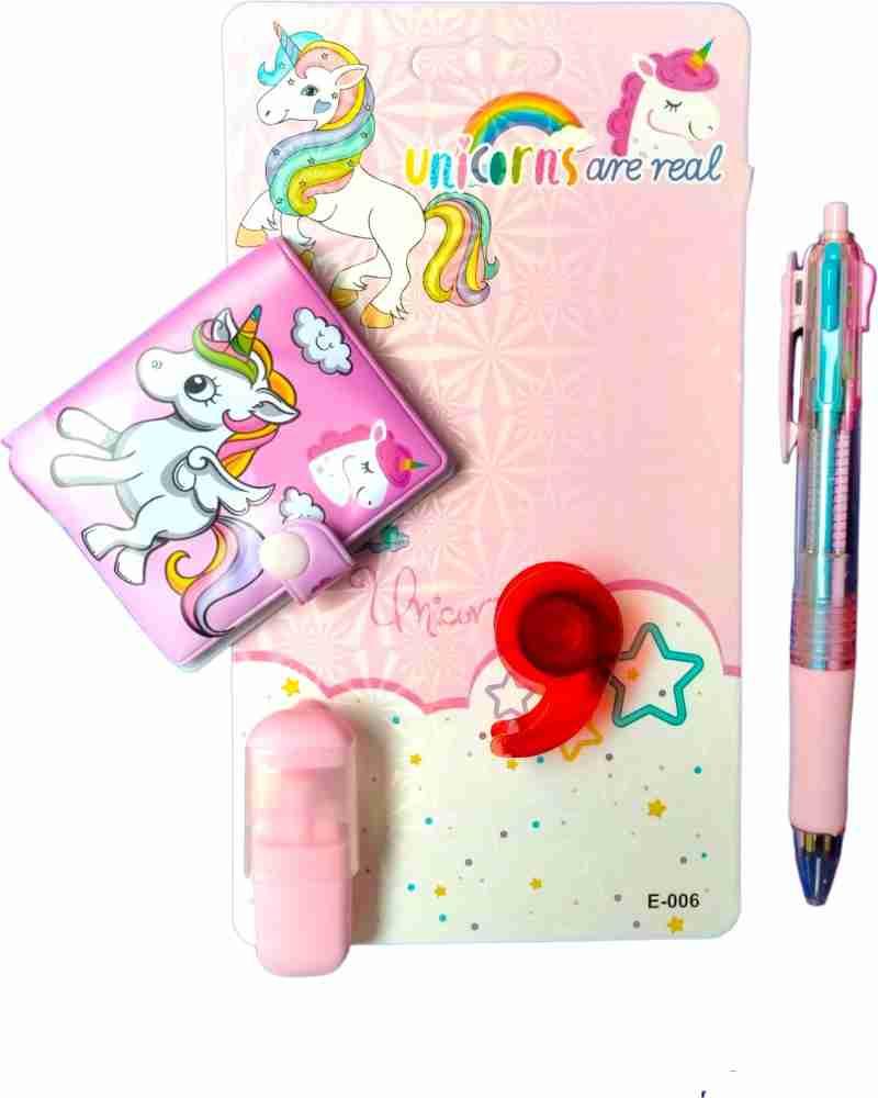 Unicorns Gifts for Girls 73 Pcs Coloring Markers Set with Unicorn