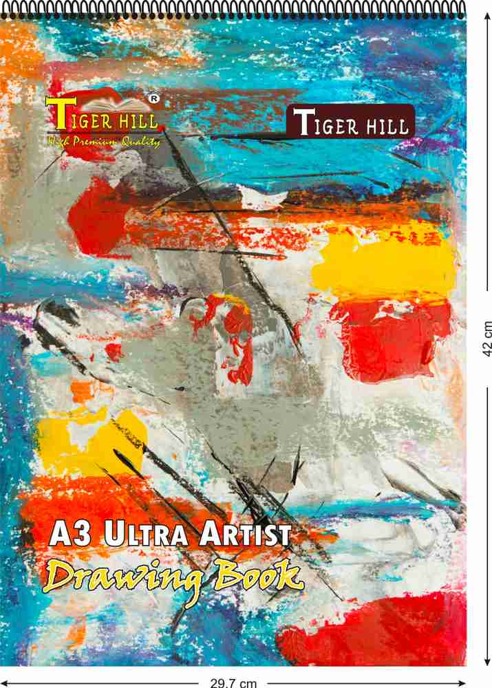 TigerHill SPIRAL ULTRA ARTIST DRAWING BOOK With Certificate