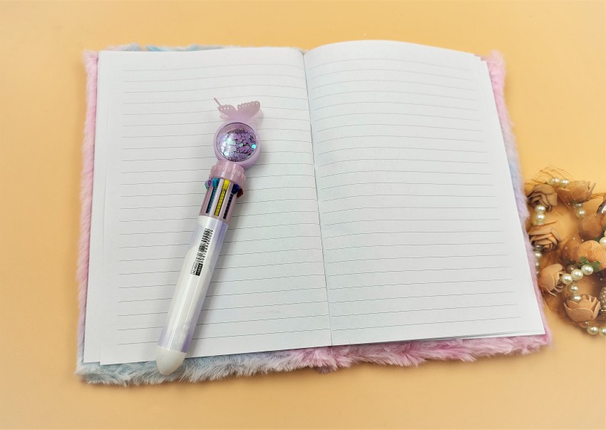 CRAFT MANIACS BTS ALL PURPLE THINGS STATIONERY COMBO : DIARY, 1