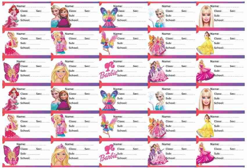 Barbie notebooks for store school