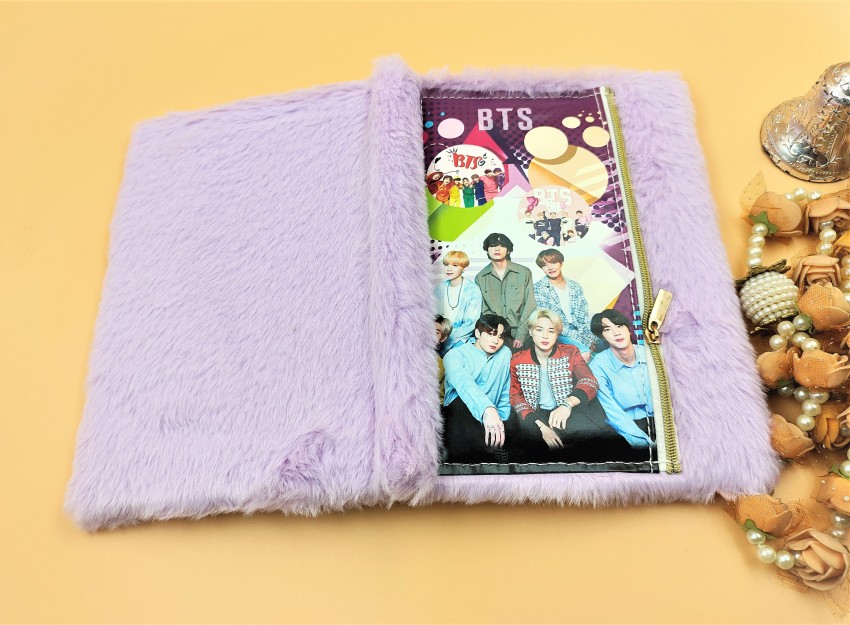 CRAFT MANIACS BTS ALL PURPLE THINGS STATIONERY COMBO : DIARY, 1