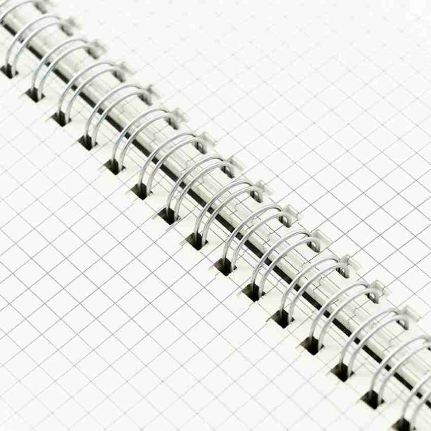 Nokingo Spiral Notebook - A5, 80 Sheets/160 Pages, 100gsm Paper, Grid  Journal A5 Notebook grid 160 Pages Price in India - Buy Nokingo Spiral  Notebook - A5, 80 Sheets/160 Pages, 100gsm Paper, Grid Journal A5 Notebook  grid 160 Pages online at