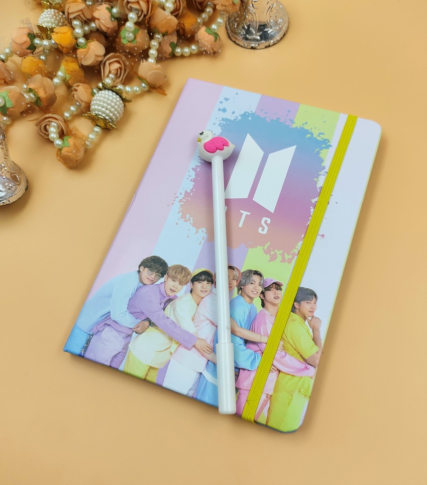 CRAFT MANIACS BTS ALL PURPLE THINGS STATIONERY COMBO : DIARY, 1