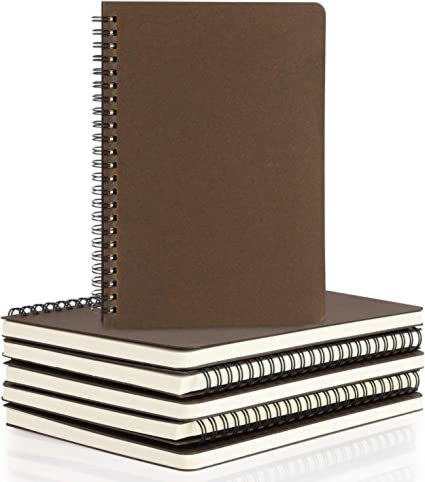 Spiral Notebook - 3 Pack A5 Ruled Journal Notebook, 8.3'' × 6'', 3