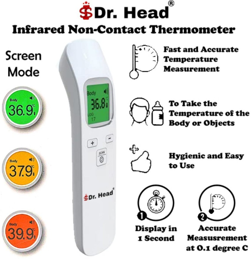 Forehead thermometers may be less accurate at detecting fevers in