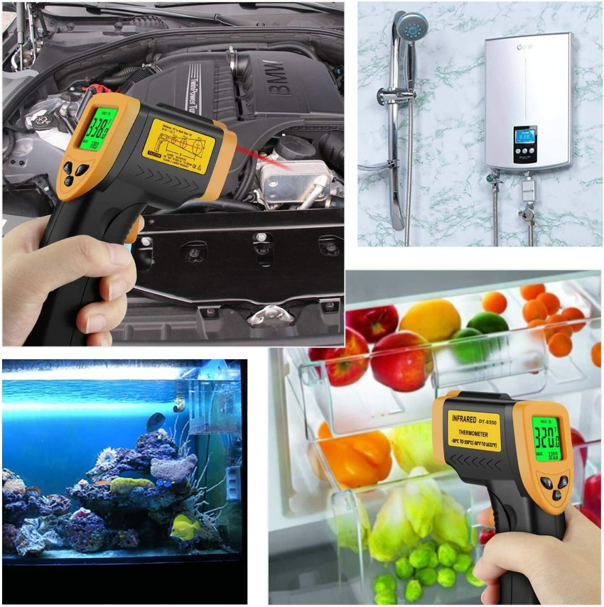 Handheld Temperature Gun Non-Contact Digital Infrared Thermometer