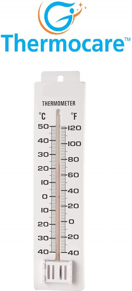 Thermocare thermometer for room temperature mercury Wall mounting analog  WOODEN BODY Room temperature for Wall Mounting Wood Room Thermometer -  Thermocare 