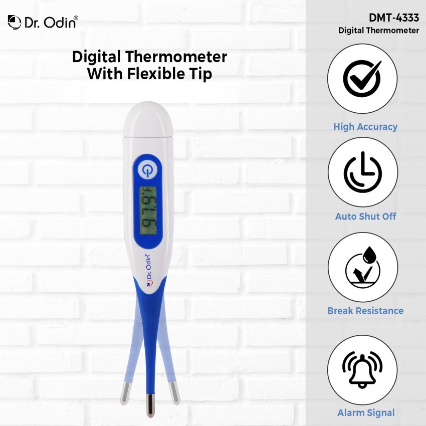 labeled clinical thermometer