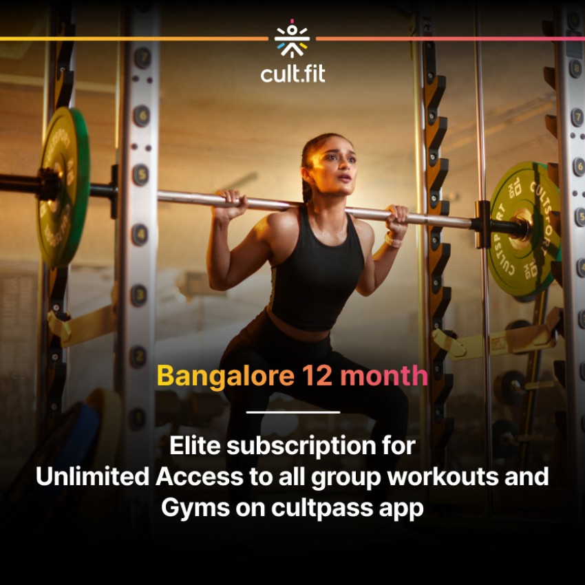 cult.fit cultpass Elite Bangalore - Access to all group classes and gyms in  Bangalore Price in India - Buy cult.fit cultpass Elite Bangalore - Access  to all group classes and gyms in