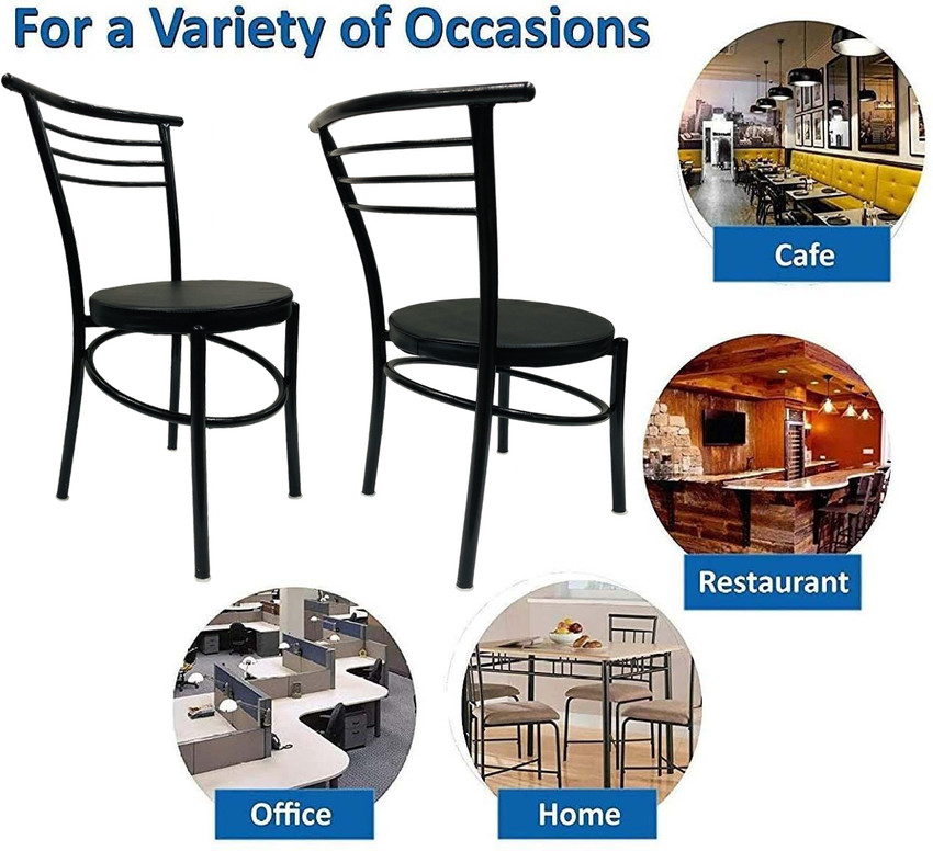 SCHOOL FURNITURE Iron Dining Chair Home Office Restaurant Hotel