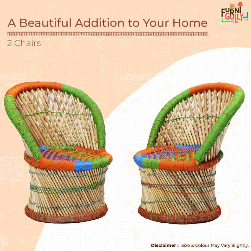 FurniGully Set Of 2 Small Bamboo Cane Chair For Kids Bamboo Outdoor Chair Price in India Buy FurniGully Set Of 2 Small Bamboo Cane Chair For Kids Bamboo Outdoor Chair online