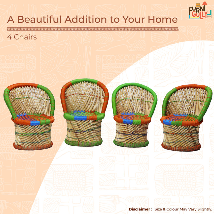 FurniGully Set of 4 Small Bamboo Cane Chair For Kids Bamboo Outdoor Chair Price in India Buy FurniGully Set of 4 Small Bamboo Cane Chair For Kids Bamboo Outdoor Chair online