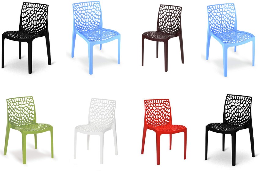 P P CHAIR Dining Plastic Chair Designer Web Plastic Living Room Indoor Outdoor Heavy Chair Plastic Dining Chair Price in India Buy P P CHAIR Dining Plastic Chair Designer Web Plastic