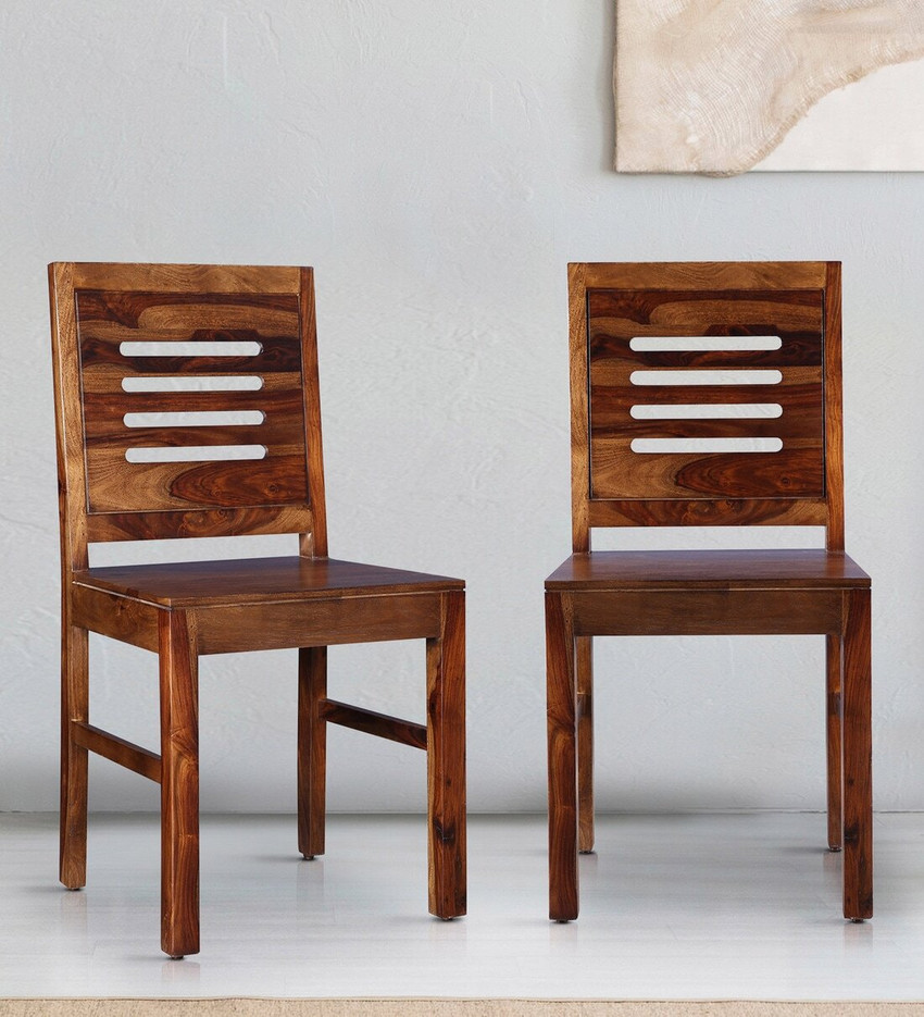 Flipkart wooden deals chairs