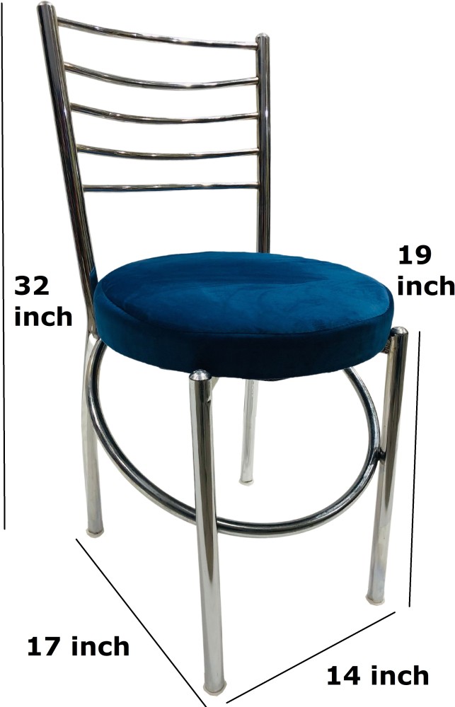 Steel cushion chair online price