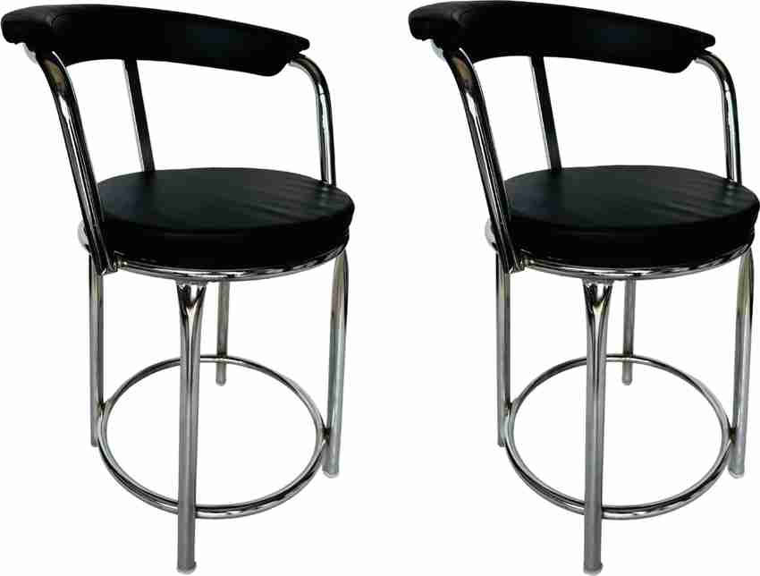 GOYALSON Steel Stool chair Home Office Visitor Study Executive