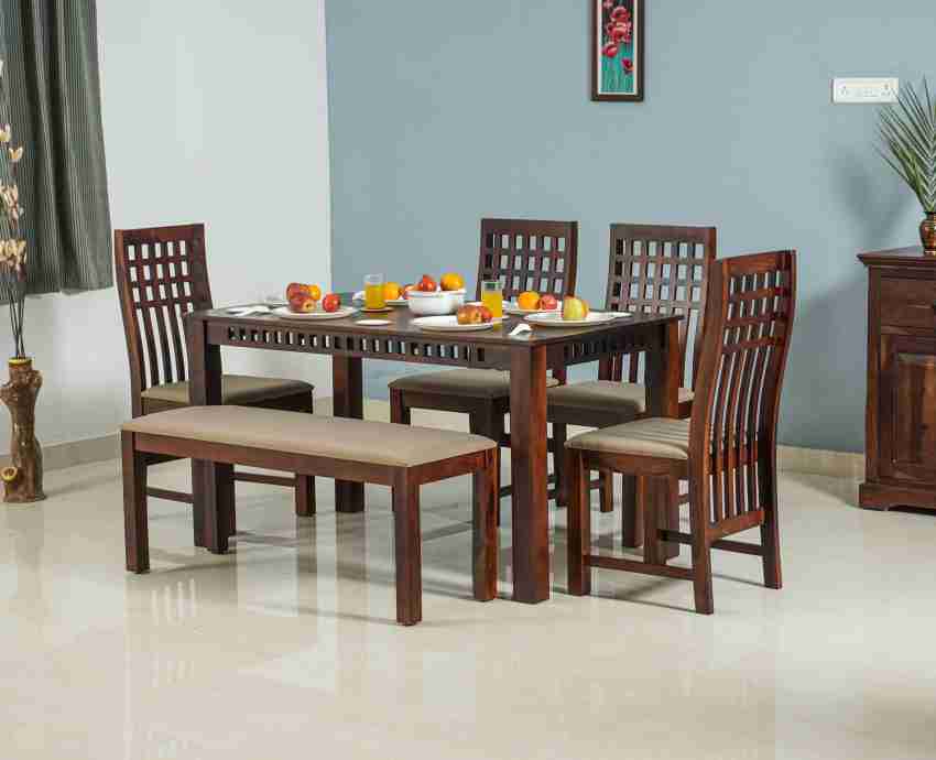 Set of 6 discount wood dining chairs